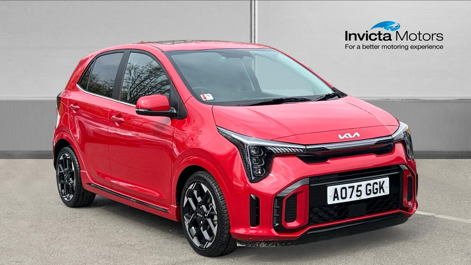 Red 2025 Kia Picanto 1.2 GT-Line S Auto Seq Hatchback Front-wheel drive Automatic