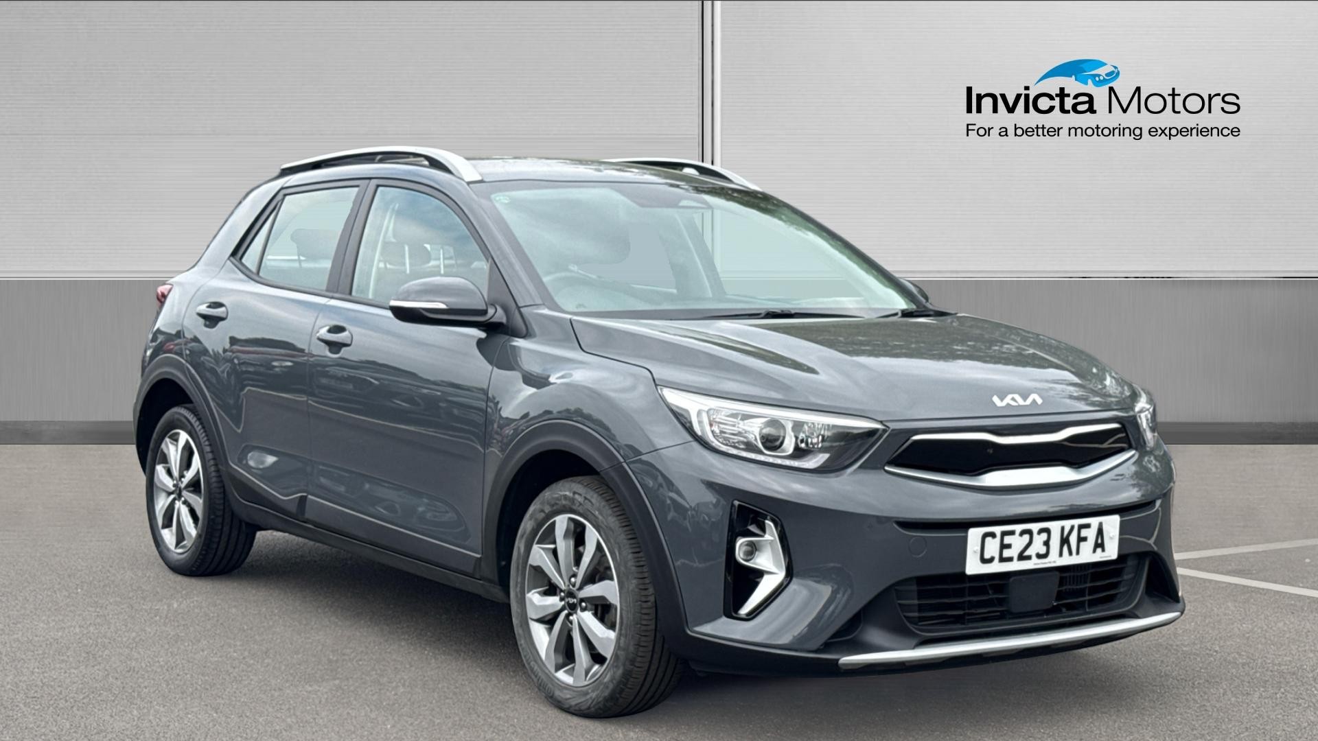 Grey 2023 Kia Stonic Estate Front-wheel drive Manual