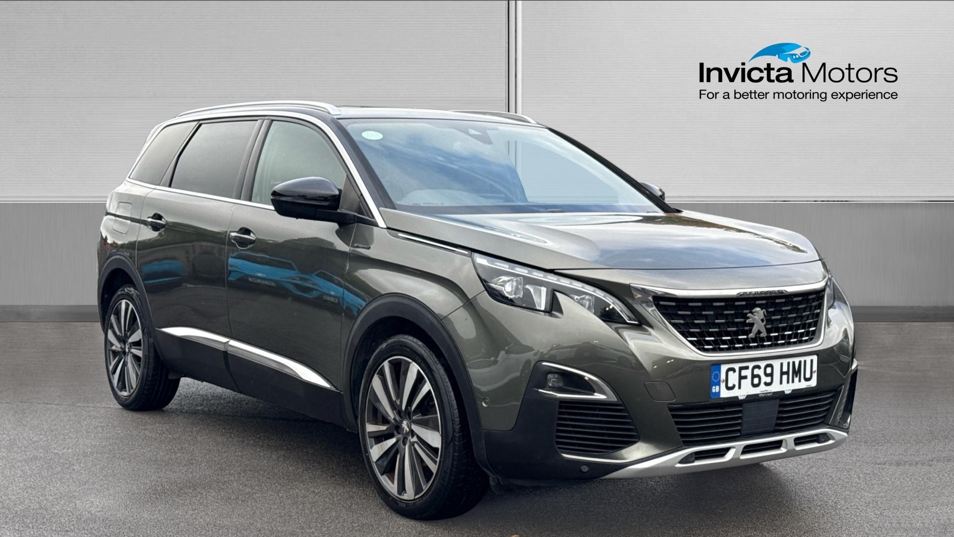 Grey 2020 Peugeot 5008 Estate Front-wheel drive Automatic