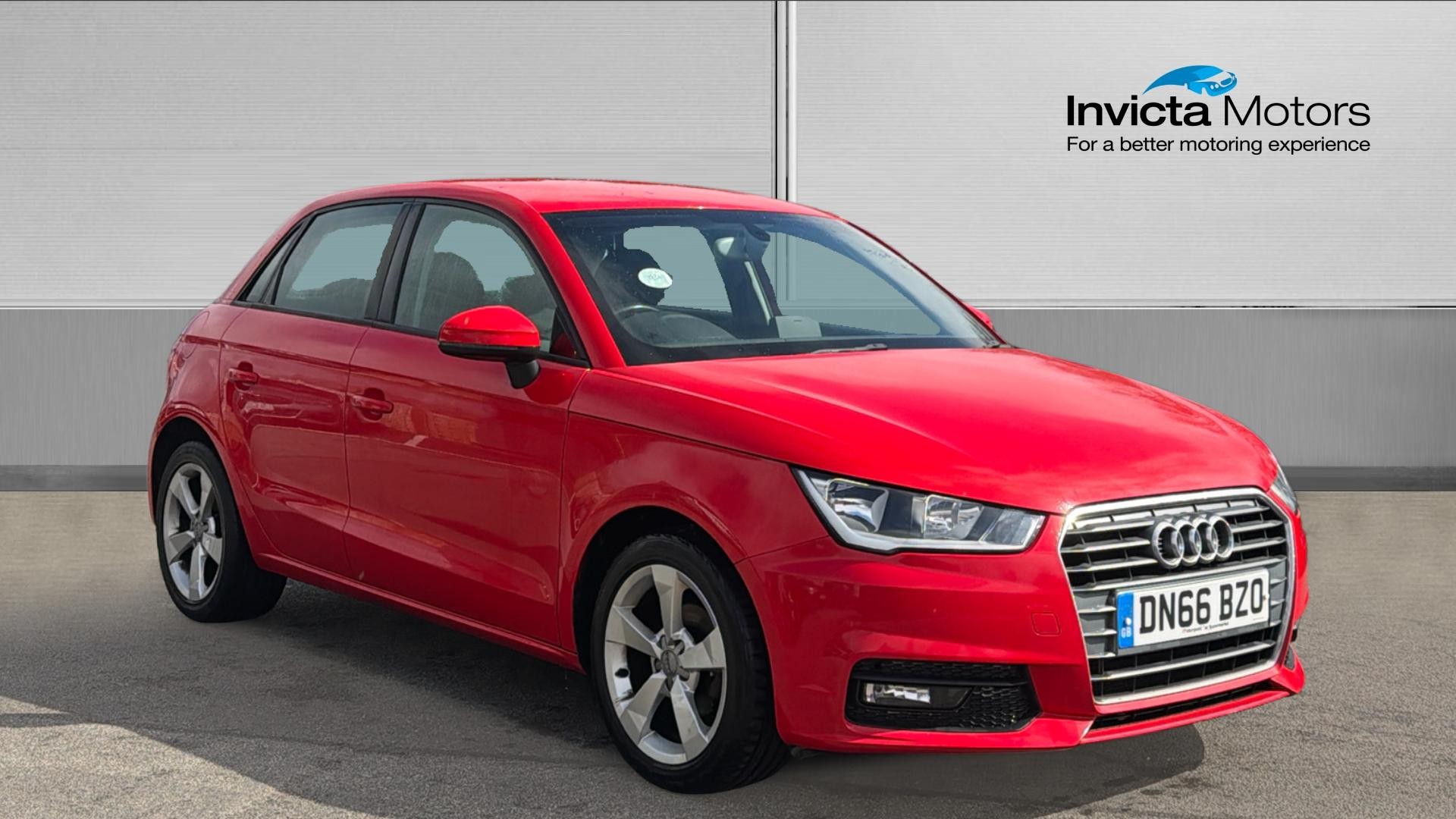 Red 2016 Audi A1 Hatchback Front-wheel drive Manual