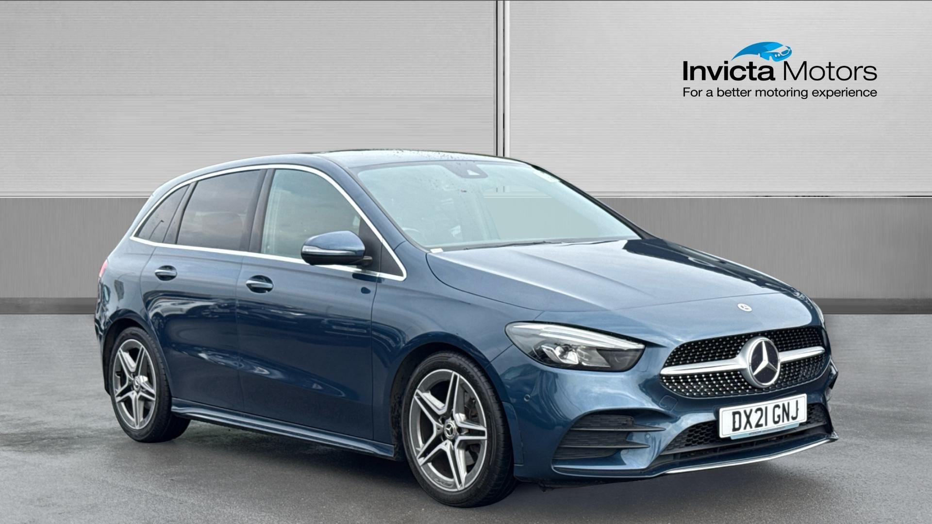 Blue 2021 Mercedes-Benz B-Class Hatchback Front-wheel drive Automatic