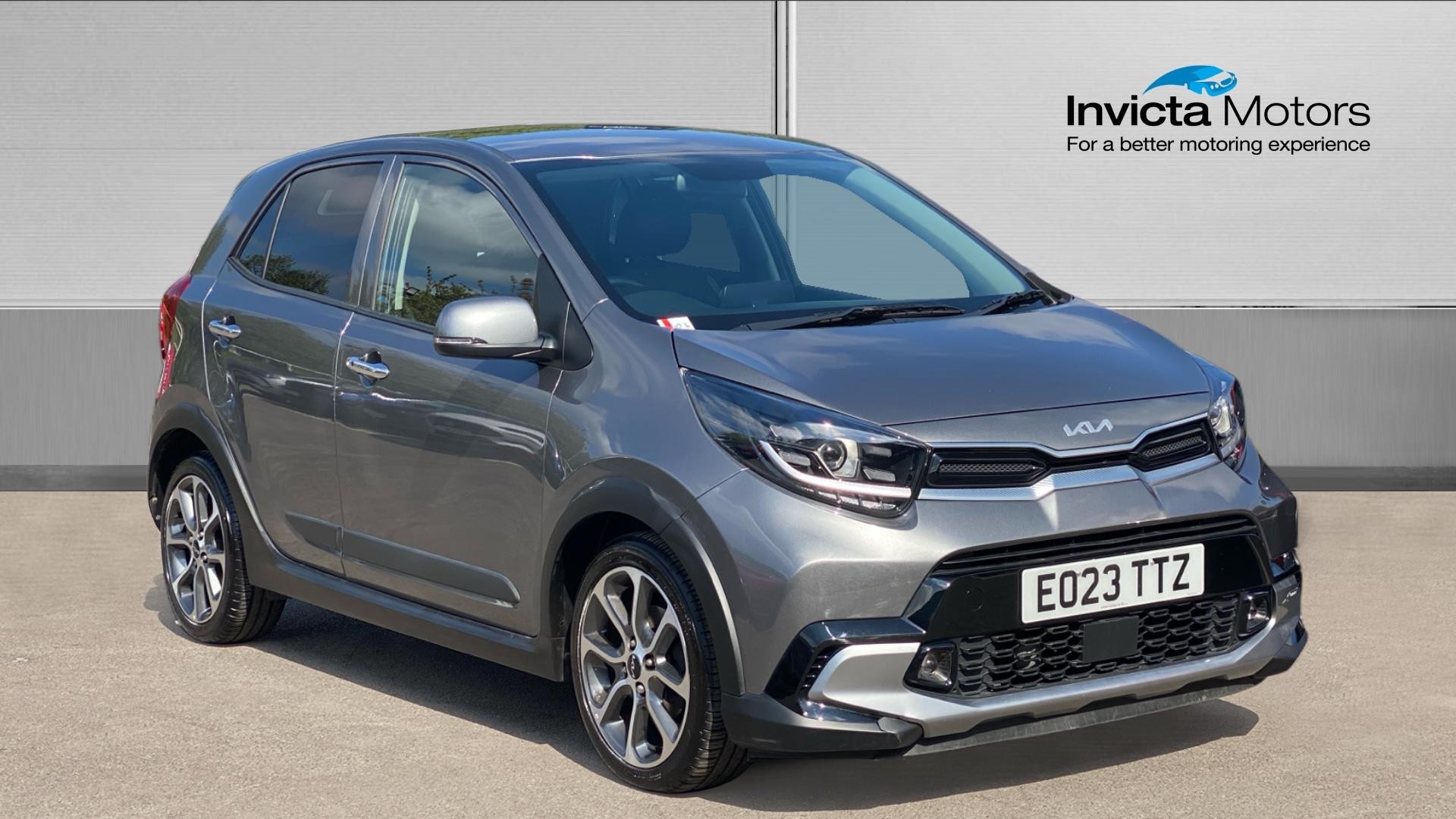 Grey 2022 Kia Picanto Hatchback Front-wheel drive Manual