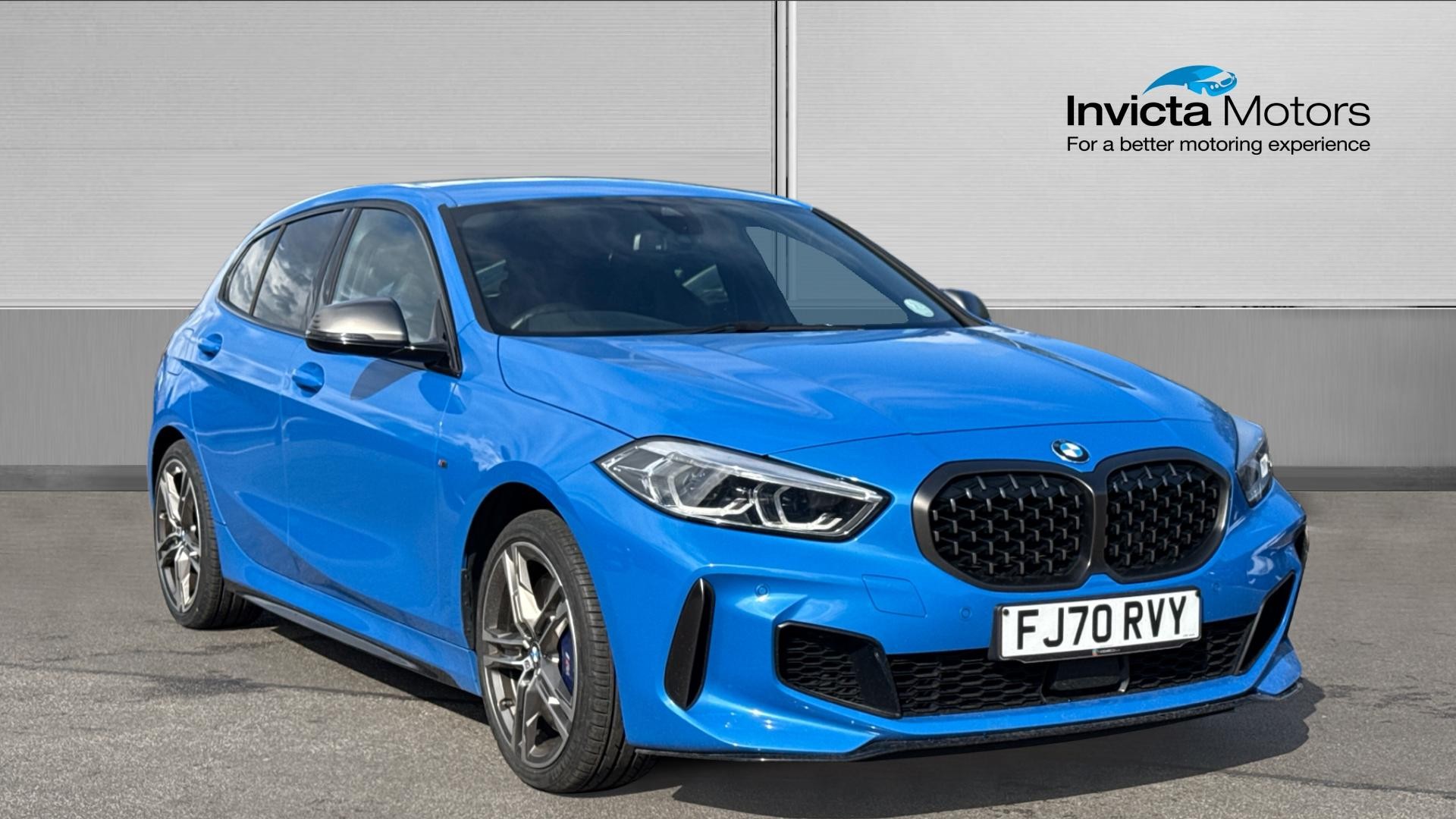 Blue 2020 BMW 1 Series Hatchback All-wheel drive Automatic