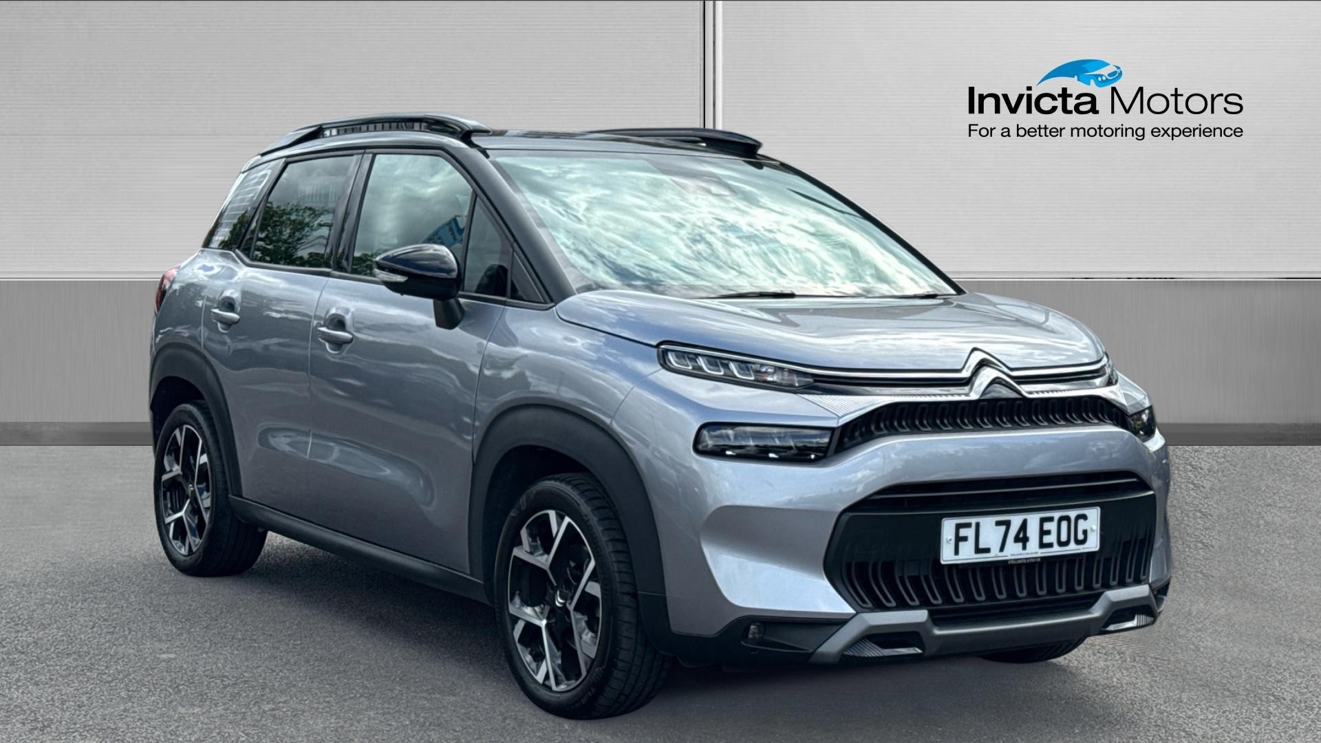 Grey 2024 Citroen C3 Aircross 1.2 PureTech MAX (130ps) EAT6 SUV/Crossover Front-wheel drive Automatic