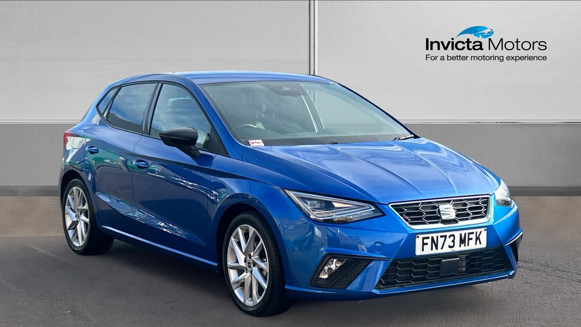 Blue 2023 Seat Ibiza Hatchback Front-wheel drive Manual