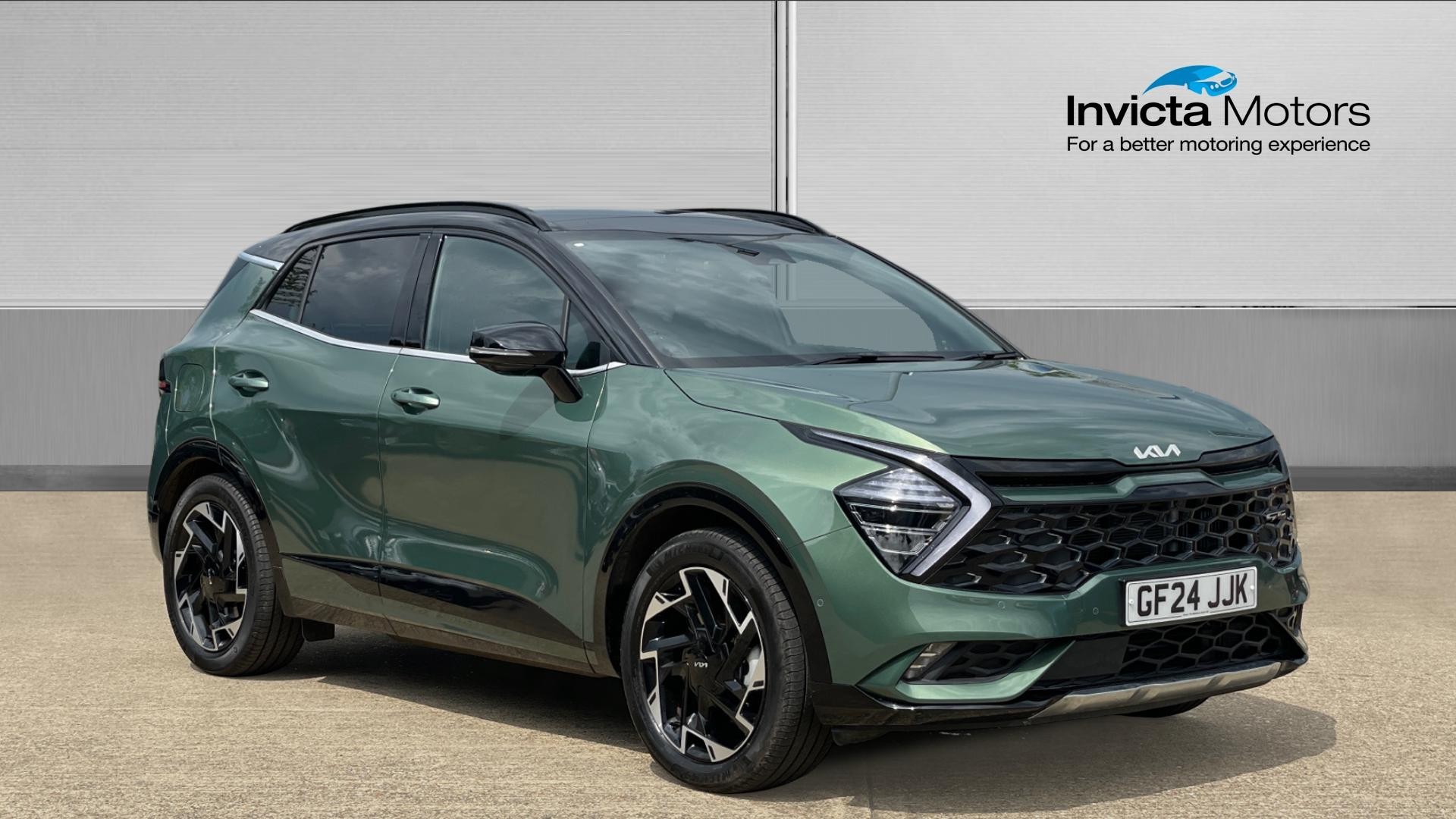 Green 2024 Kia Sportage All-wheel drive Automatic