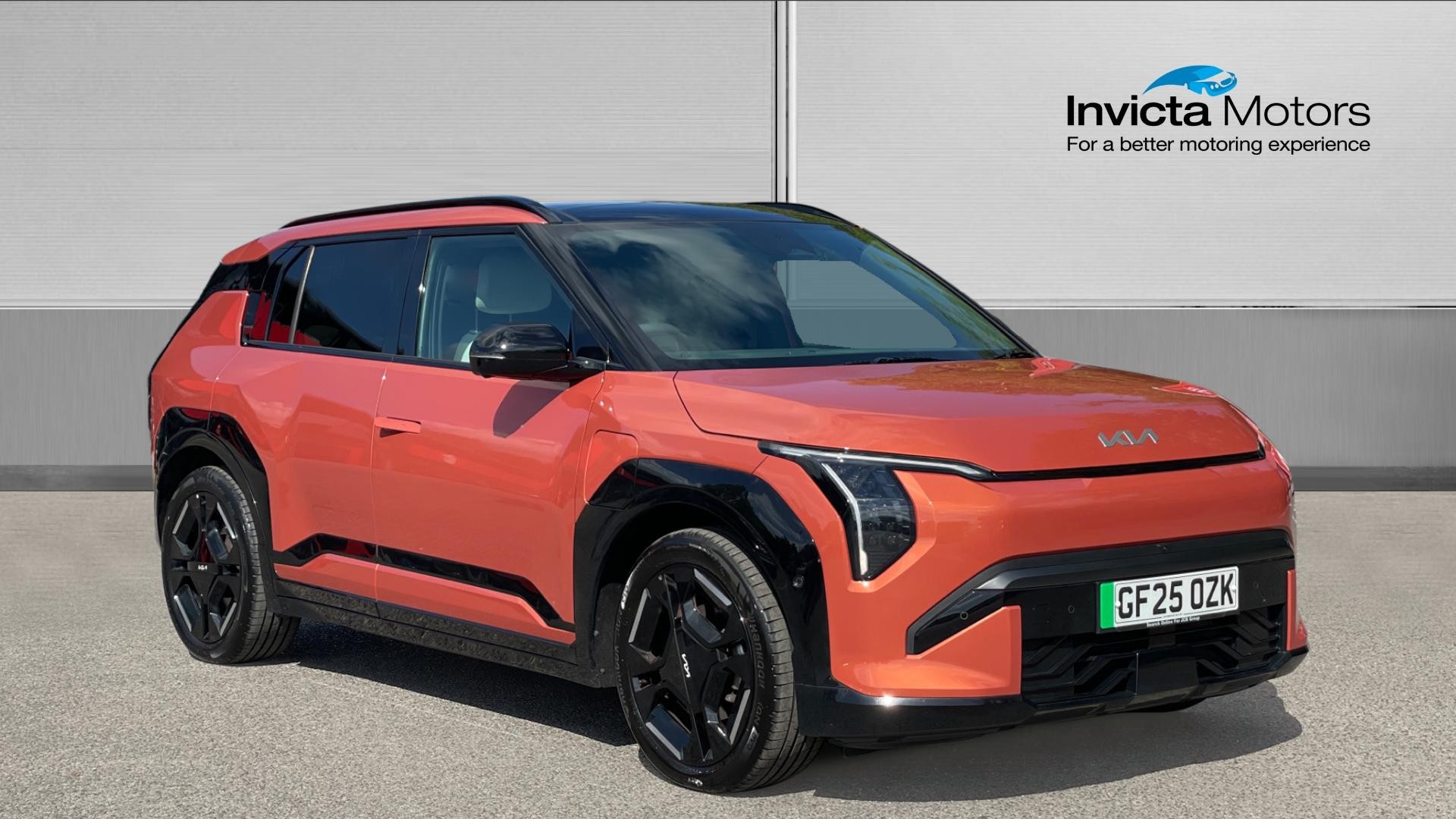 Orange 2025 Kia EV3 Estate Front-wheel drive Automatic