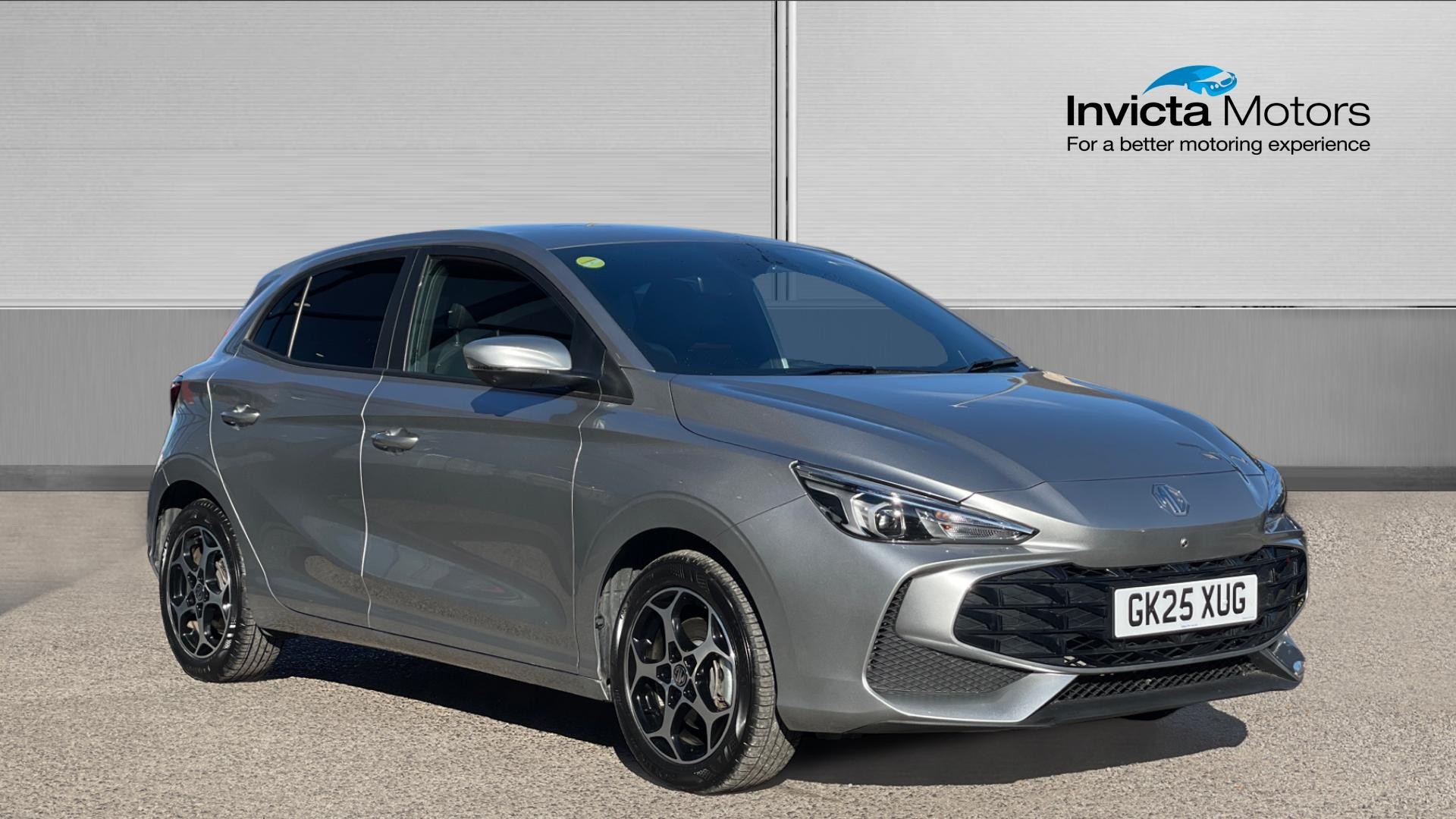 Silver 2025 MG MG3 Hatchback Front-wheel drive Automatic