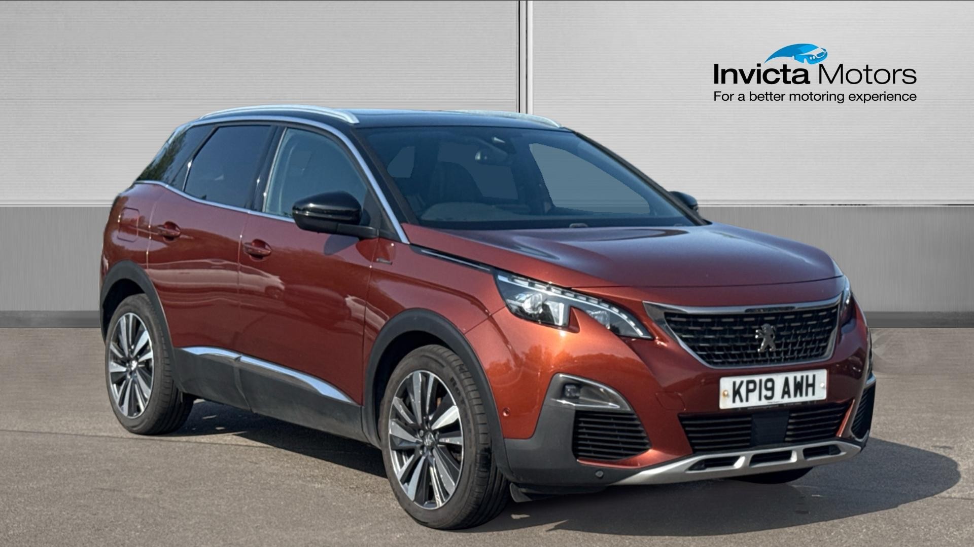 Brown (Bronze) 2019 Peugeot 3008 SUV 1.5 BlueHDi GT Line Premium Hatchback Front-wheel drive Manual