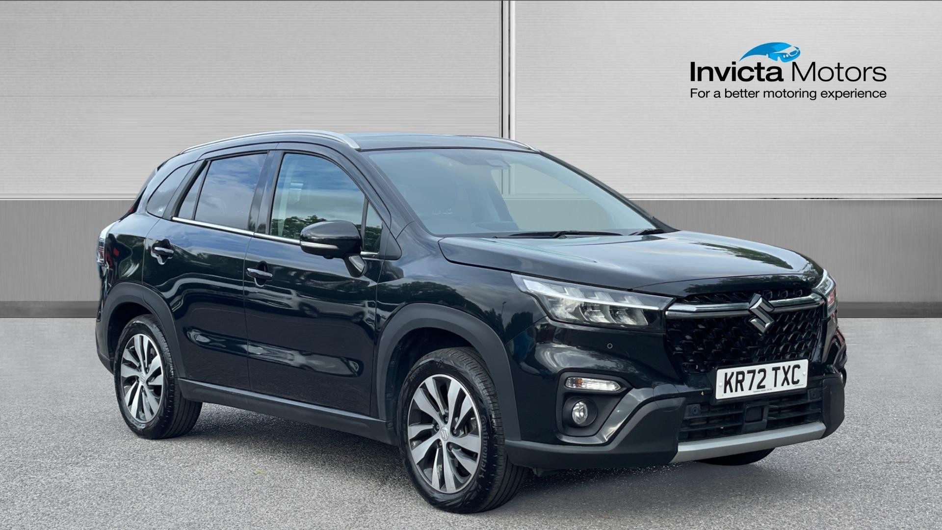 Black 2022 Suzuki S-Cross Hatchback All-wheel drive Manual