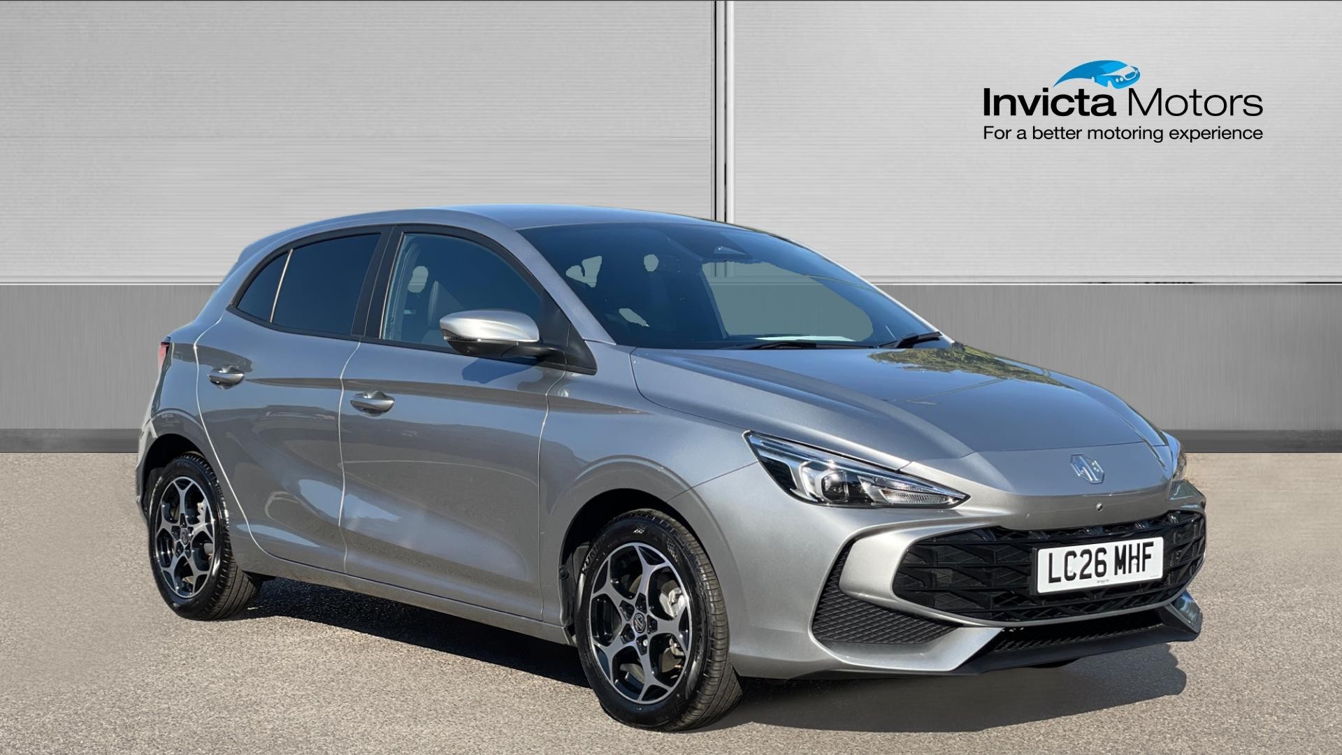 Silver 2026 MG MG3 Hatchback Front-wheel drive Automatic