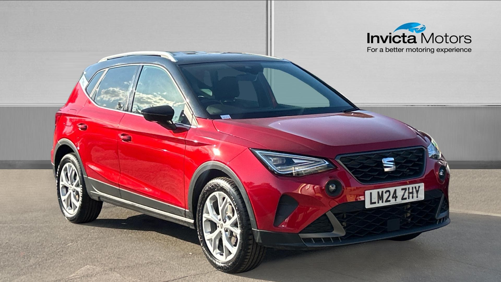 Red 2024 Seat Arona Hatchback Front-wheel drive Manual