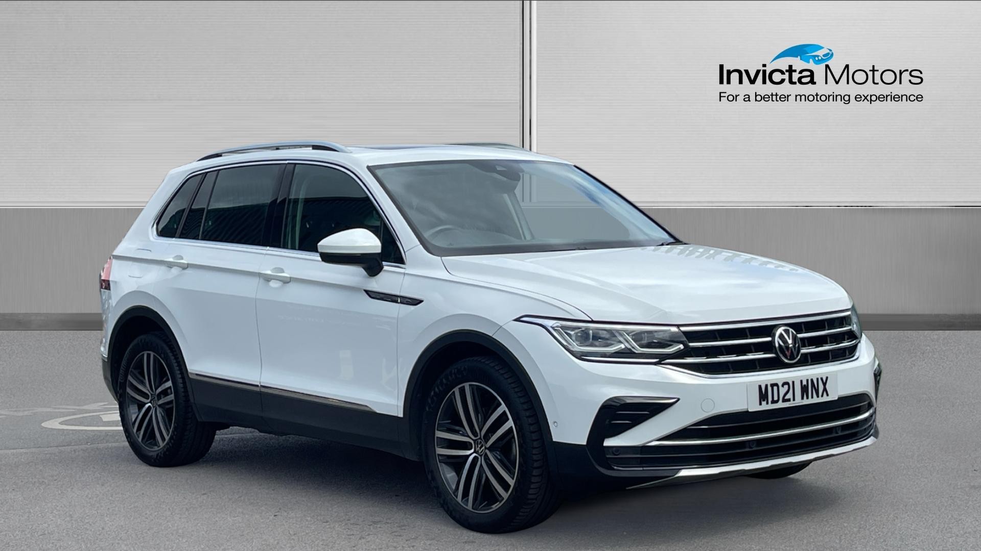 White 2021 Volkswagen Tiguan Estate Front-wheel drive Automatic