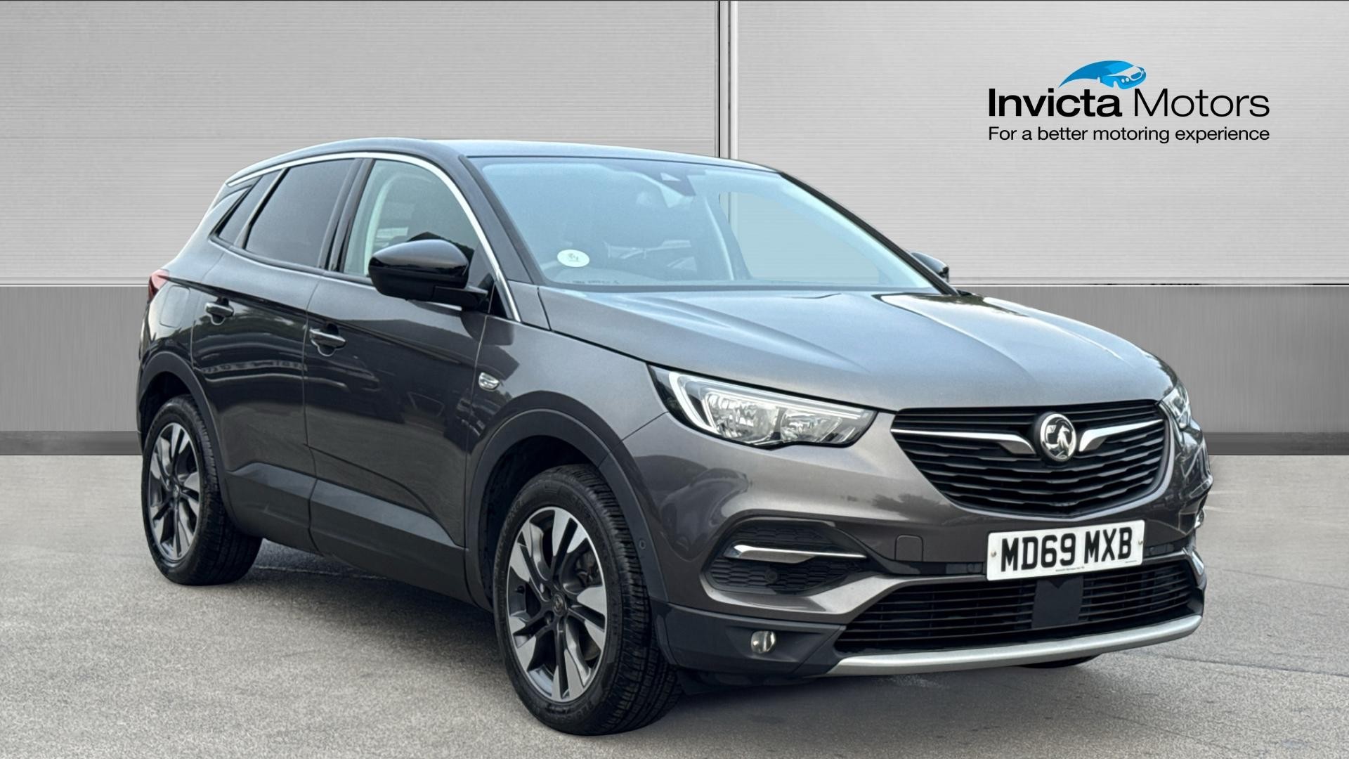 Grey 2020 Vauxhall Grandland X Hatchback Front-wheel drive Automatic