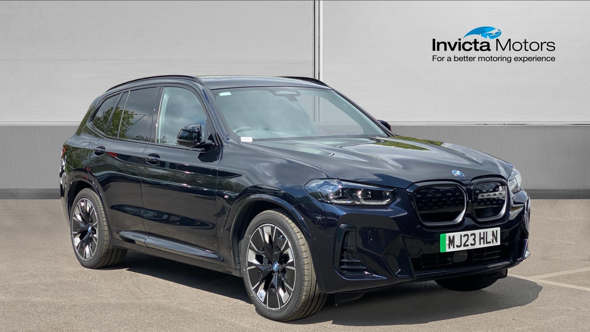 Black 2023 BMW iX3 SUV/Crossover Rear-wheel drive Automatic