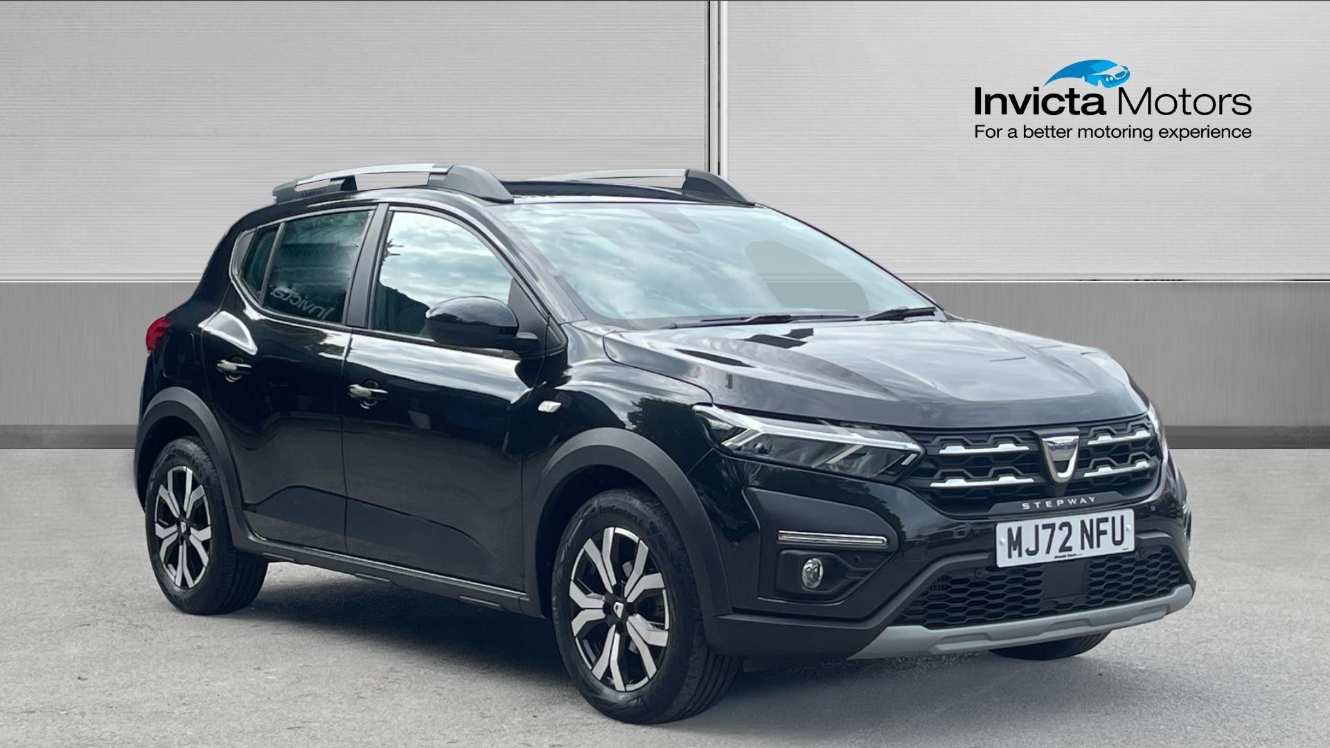 Black 2022 Dacia Sandero Stepway Hatchback Front-wheel drive Manual
