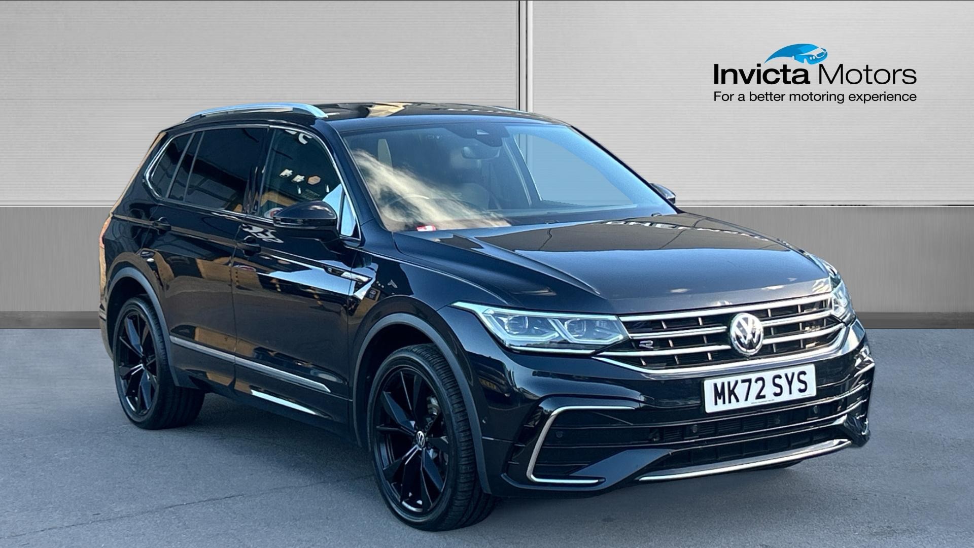 Black 2022 Volkswagen Tiguan Allspace Estate Front-wheel drive Automatic