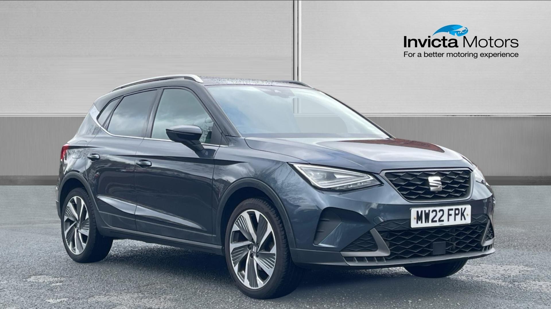 Grey 2022 Seat Arona Hatchback Front-wheel drive Manual