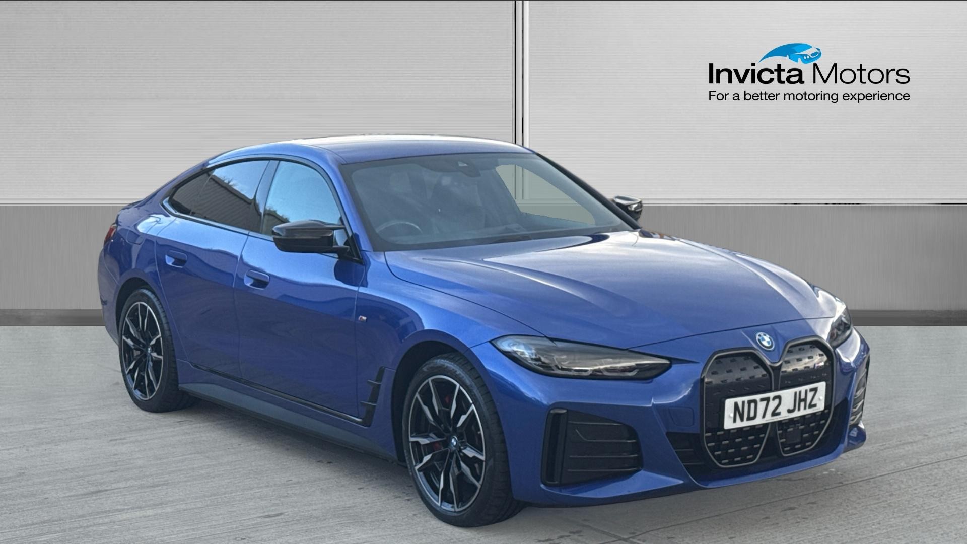 Blue 2022 BMW i4 Hatchback All-wheel drive Automatic