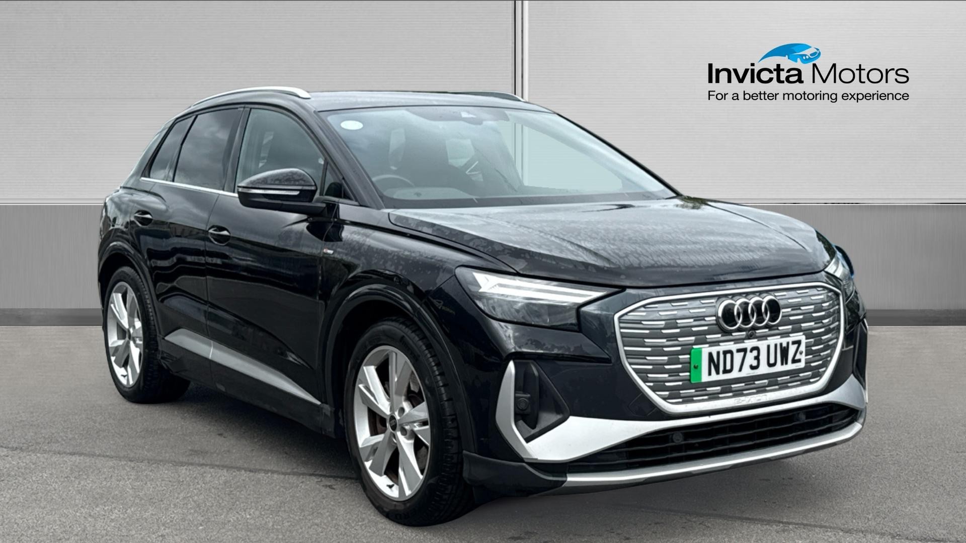Black 2023 Audi Q4 E-Tron SUV/Crossover Rear-wheel drive Automatic