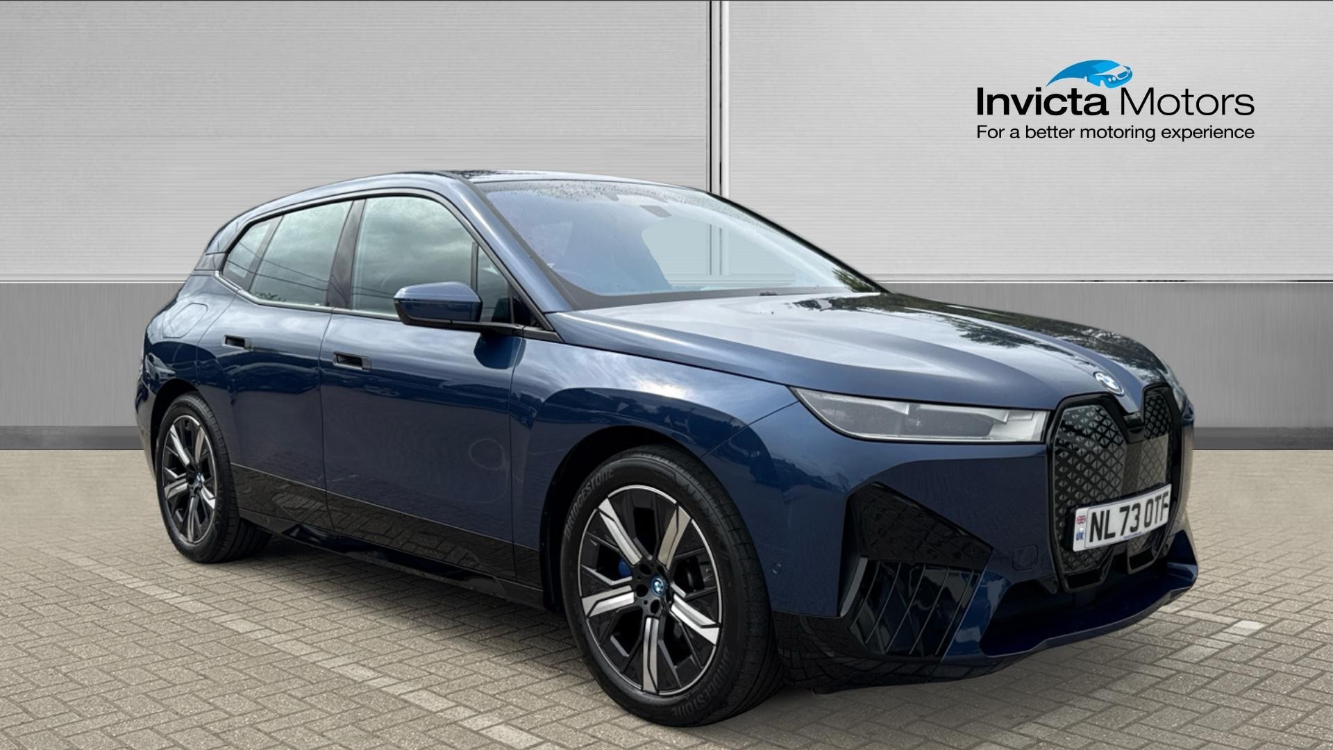 Blue 2023 BMW iX SUV/Crossover All-wheel drive Automatic