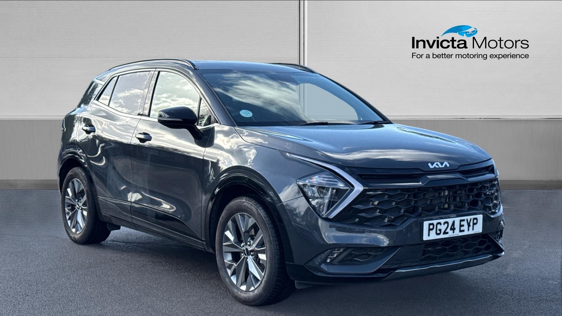 Grey 2024 Kia Sportage SUV/Crossover Front-wheel drive Automatic
