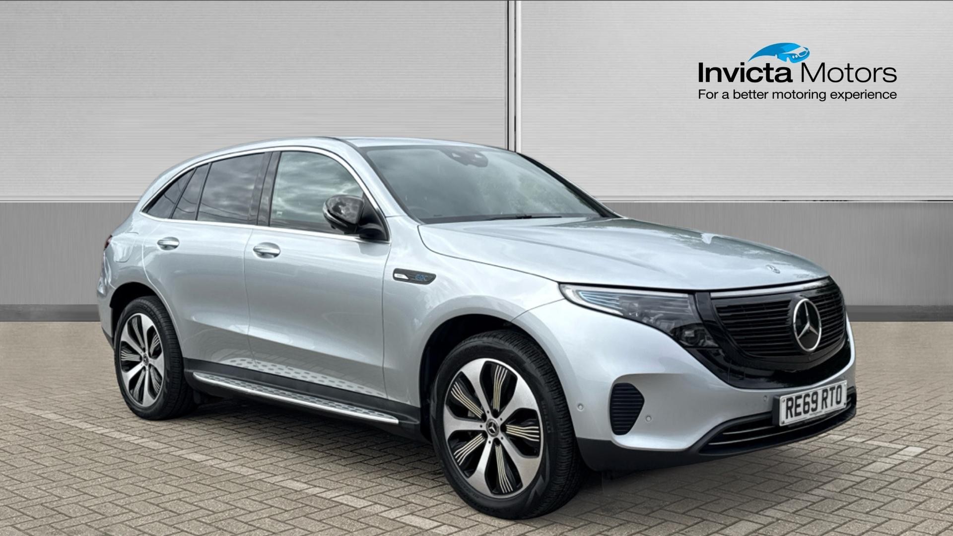 Silver 2019 Mercedes-Benz EQC SUV/Crossover All-wheel drive Automatic