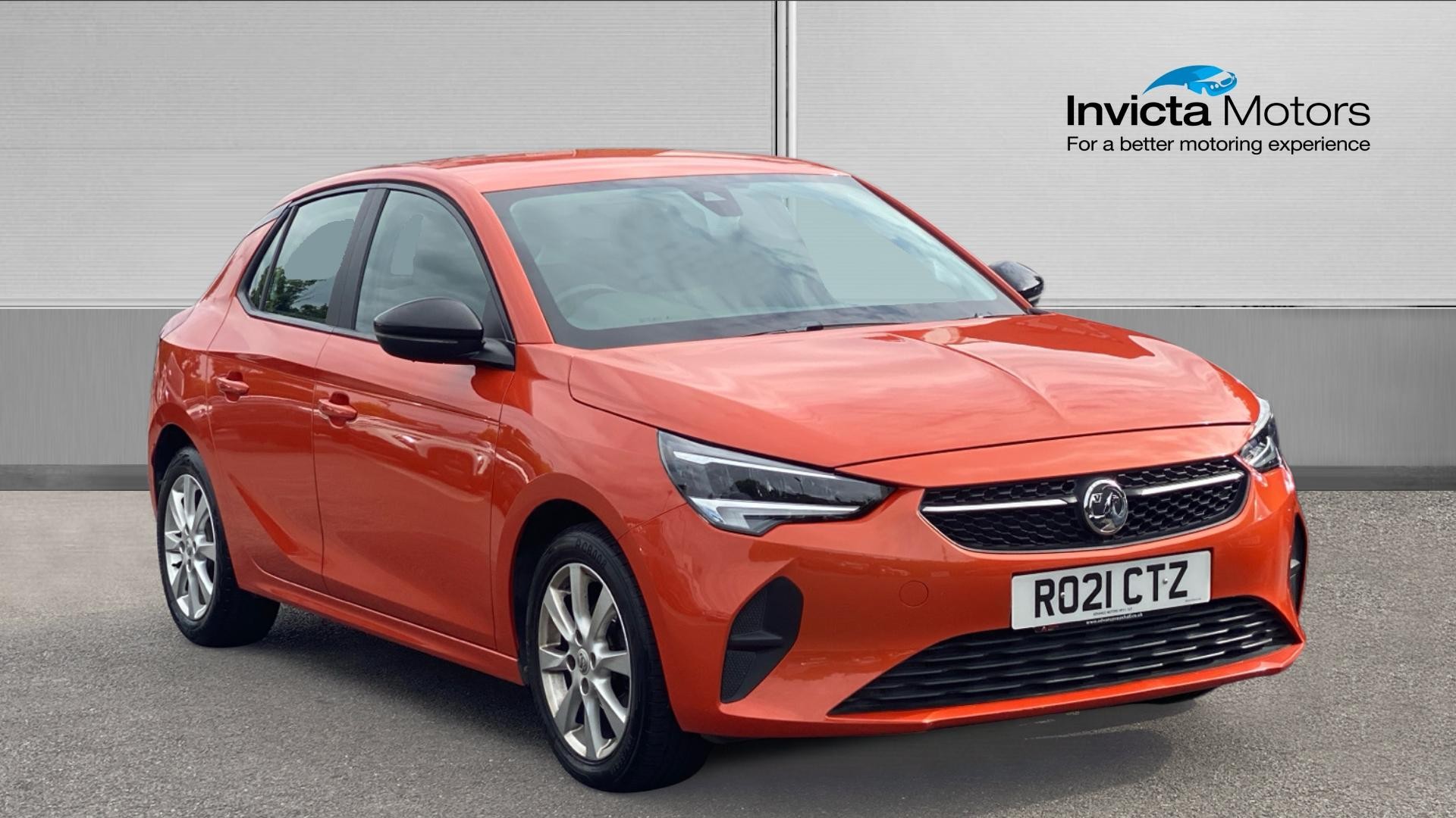 Orange 2021 Vauxhall Corsa 1.2i SE Premium Hatchback Front-wheel drive Manual