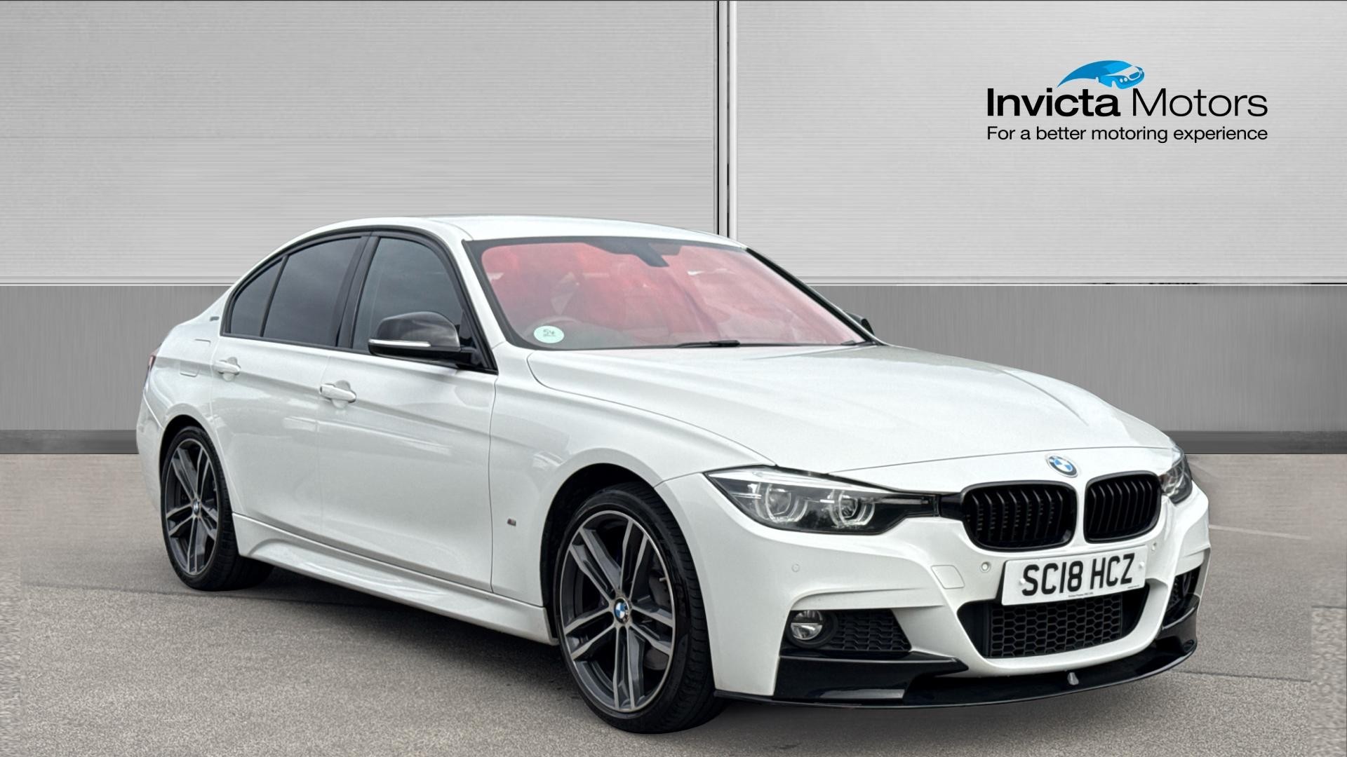 White 2018 BMW 3 Series Saloon Rear-wheel drive Automatic