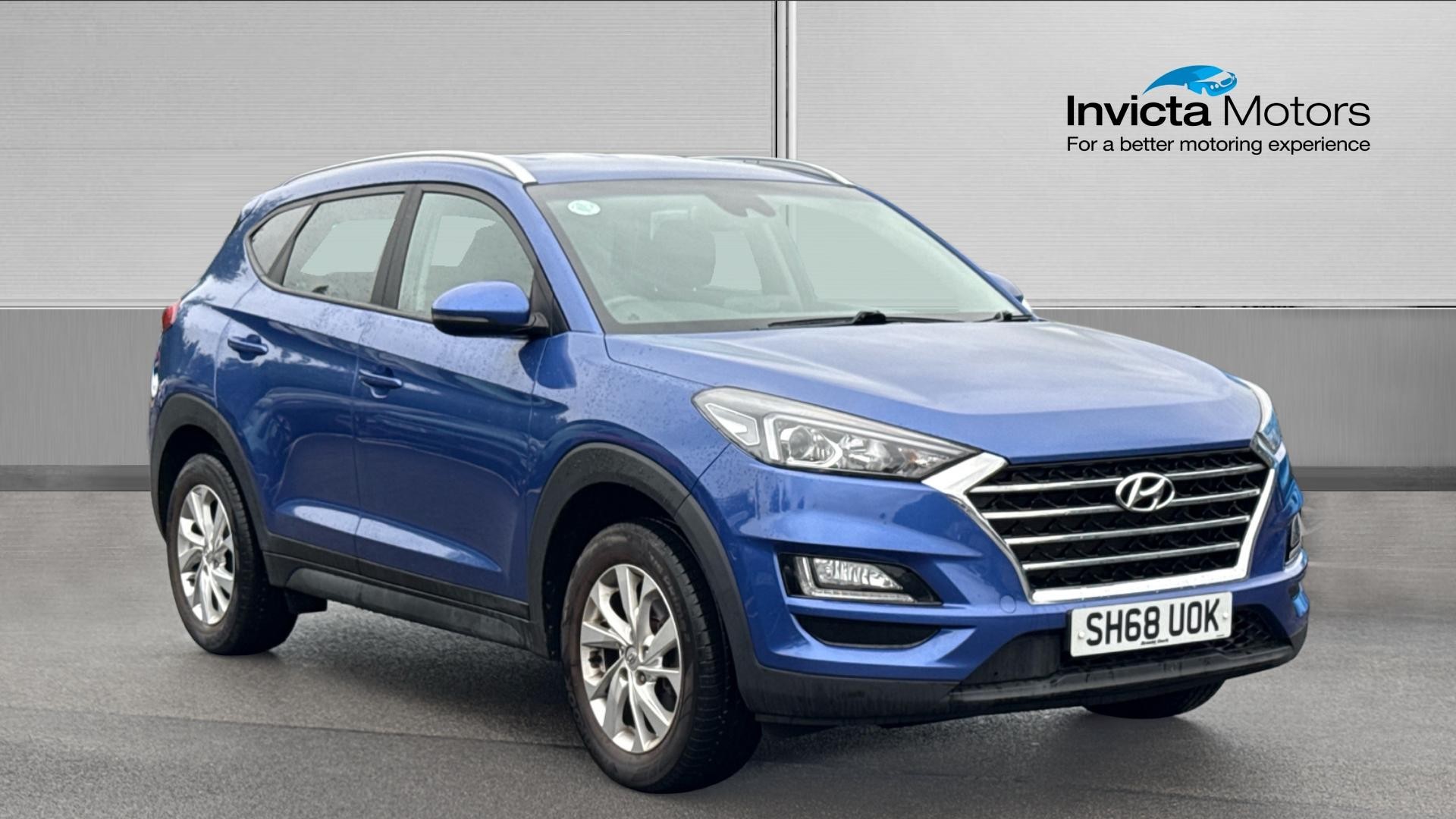 Blue 2018 Hyundai Tucson SUV/Crossover Front-wheel drive Manual