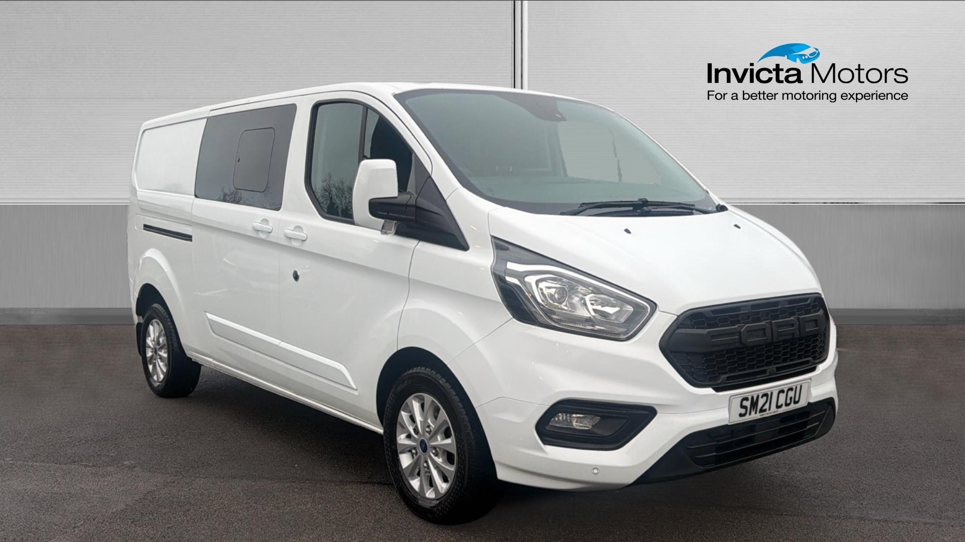 2021 Ford Transit Custom 2.0TDCi 320 L2H1 Limited (130PS)(EU6dT) Double Cab-in-Van