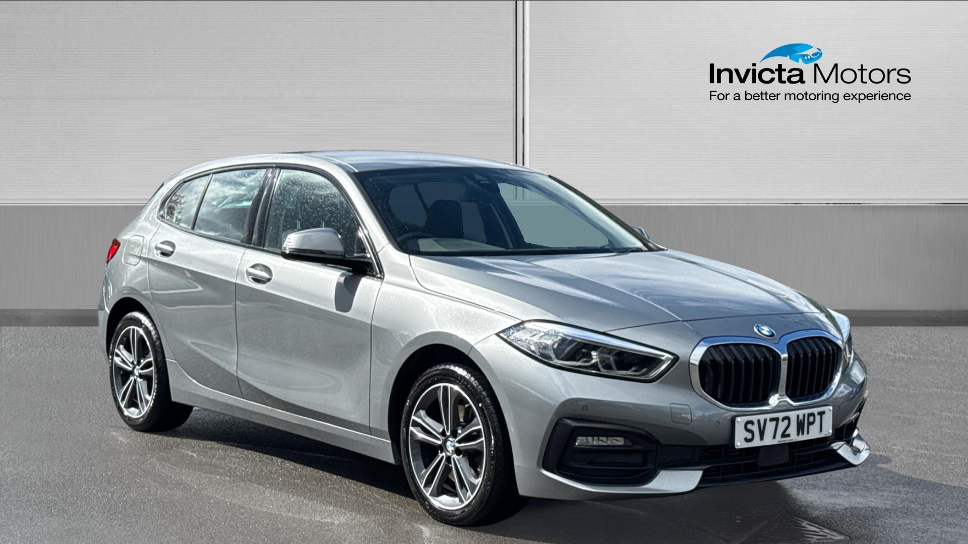 Grey 2022 BMW 1 Series 1.5TD 116d Sport DCT Hatchback Front-wheel drive Automatic