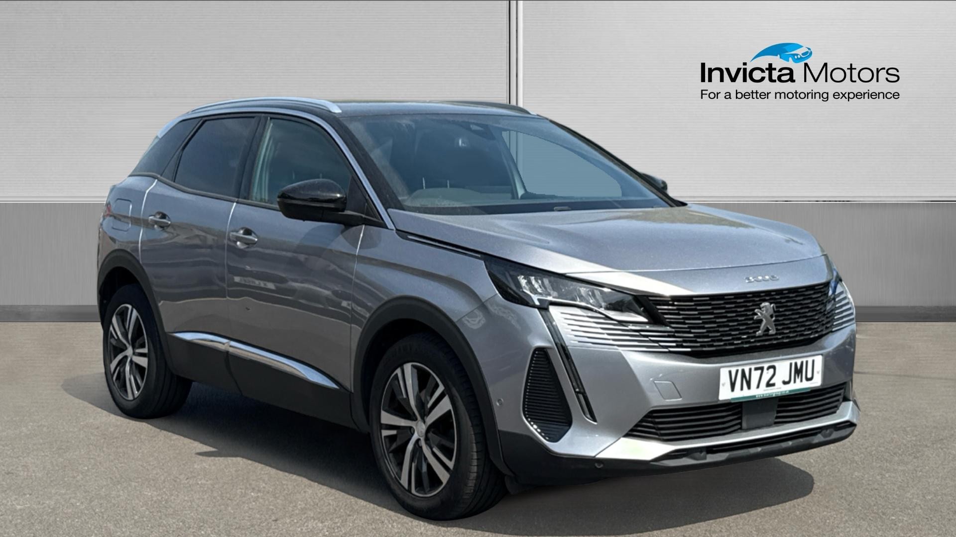 Grey 2023 Peugeot 3008 SUV 1.2 PureTech Allure Premium+ EAT8 Hatchback Front-wheel drive Automatic