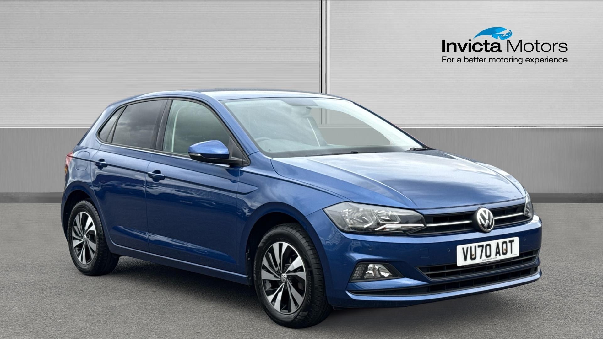Blue 2020 Volkswagen Polo Hatchback Front-wheel drive Manual