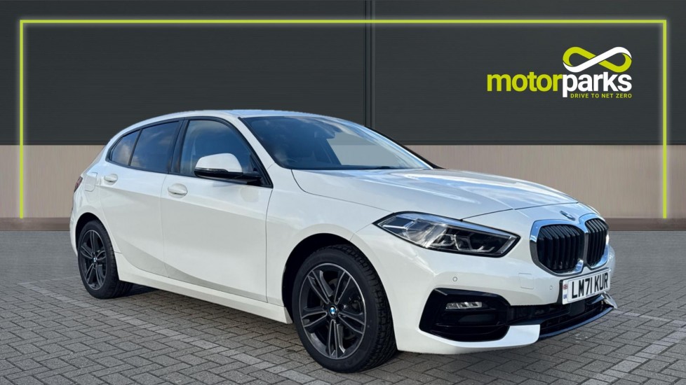 BMW 1 Series 116d Sport 5dr Step Auto with 1 Owner, Full BMW History, Apple Carplay, Nav, Sensors, Part Leather 1.5 Diesel Automatic Hatchback