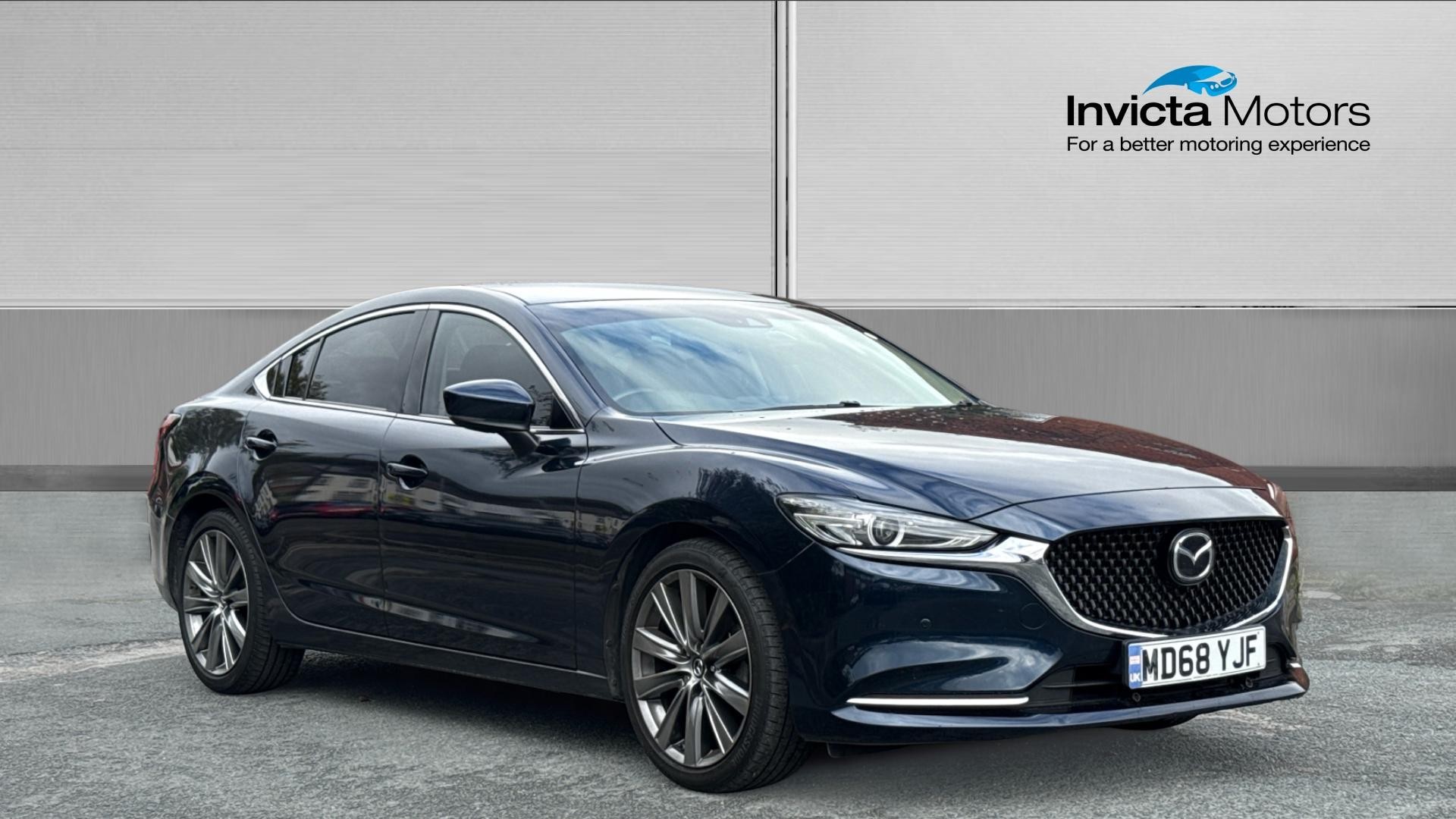 Blue 2018 Mazda Mazda6 Saloon Front-wheel drive Manual