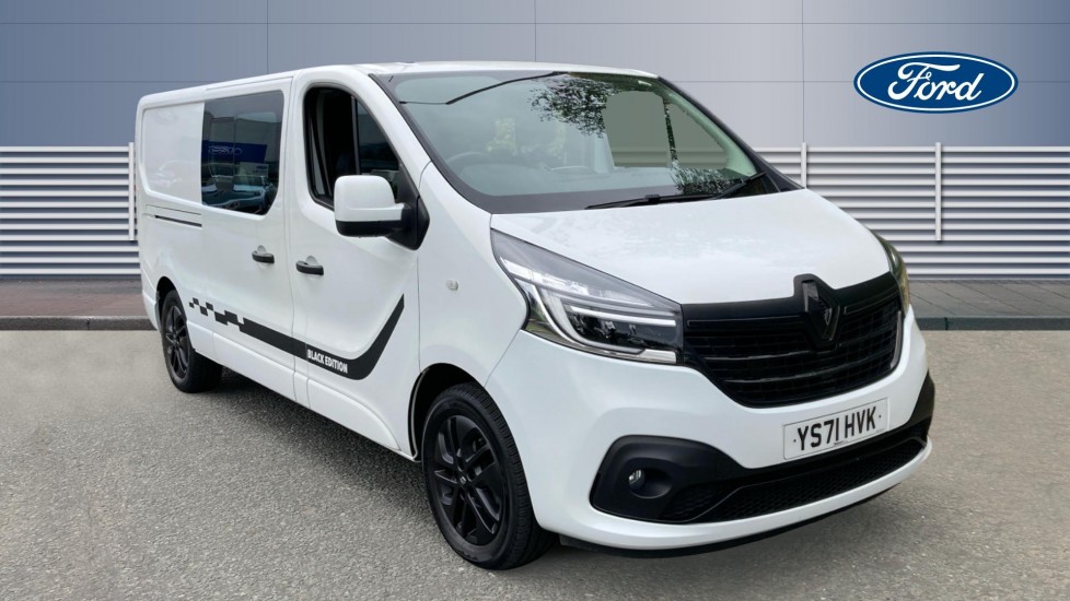 Renault Trafic Lwb Special Edition LL30 ENERGY dCi 145 Black Edition Crew Van - Image 1