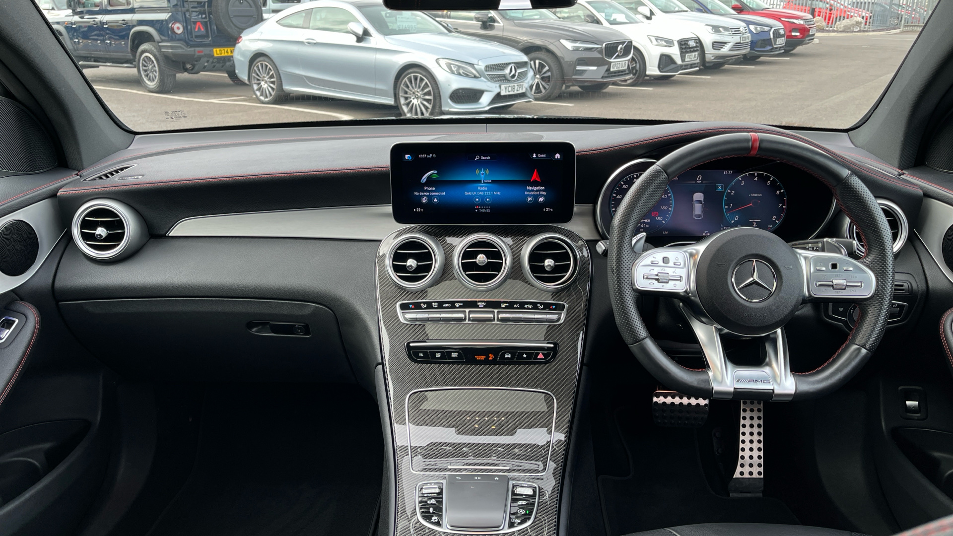 Used Mercedes-Benz GLC 3.0 GLC43 V6 AMG (Premium Plus) Coupe G-Tronic+ 4MATIC Euro 6 (s/s) 5dr - Image 4