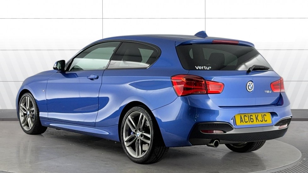 BMW 1 Series 118d M Sport 3dr [Nav/Servotronic] Step Auto Diesel Hatchback - Image 2