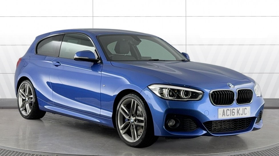 BMW 1 Series 118d M Sport 3dr [Nav/Servotronic] Step Auto Diesel Hatchback - Image 1