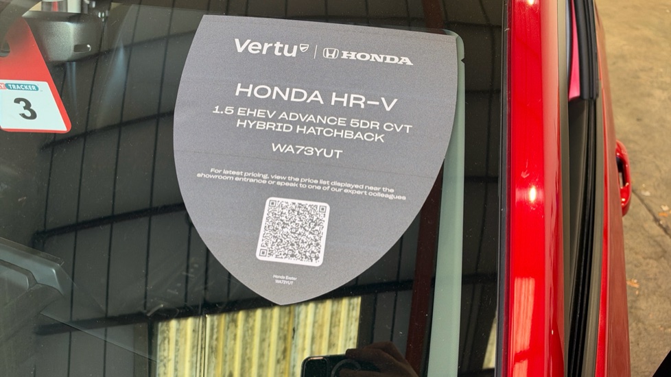 Honda HR-V 1.5 eHEV Advance 5dr CVT Hybrid Hatchback - Image 25