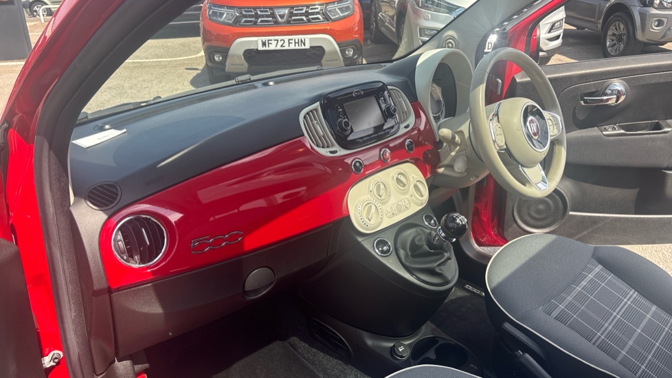 Fiat 500 1.2 Lounge 3dr Petrol Hatchback - Image 9