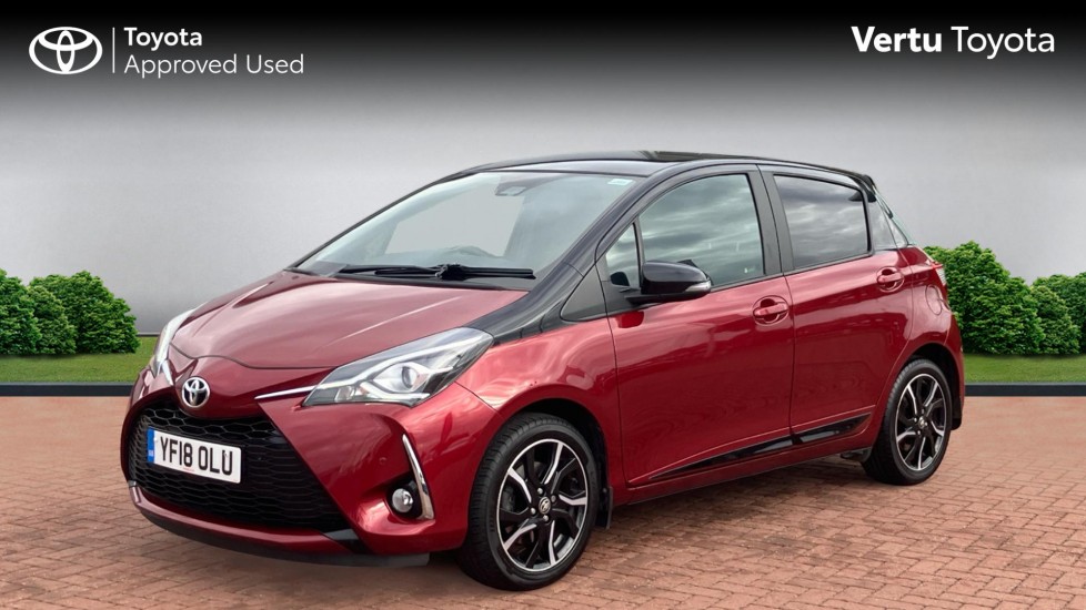 Toyota Yaris 1.5 VVT-i Blue Bi-tone 5dr Petrol Hatchback - Image 3