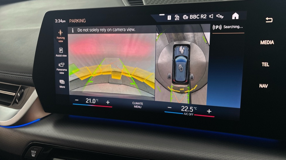 BMW X1 reverse camera