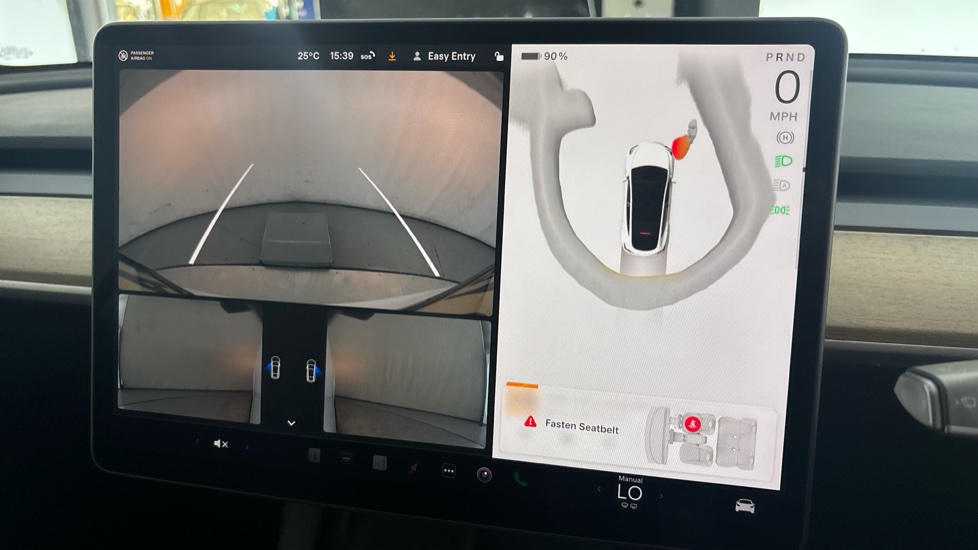 TESLA MODEL Y reverse camera