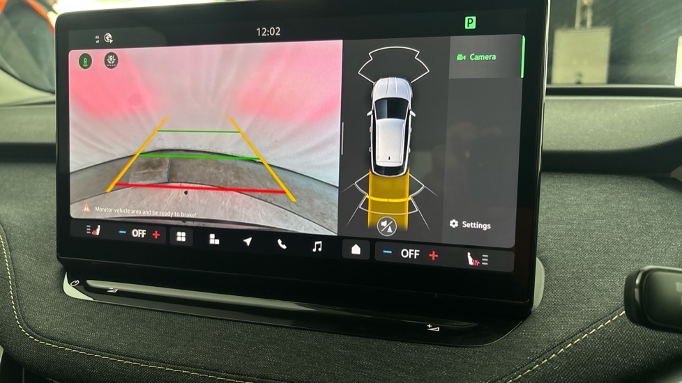 SKODA ELROQ reverse camera