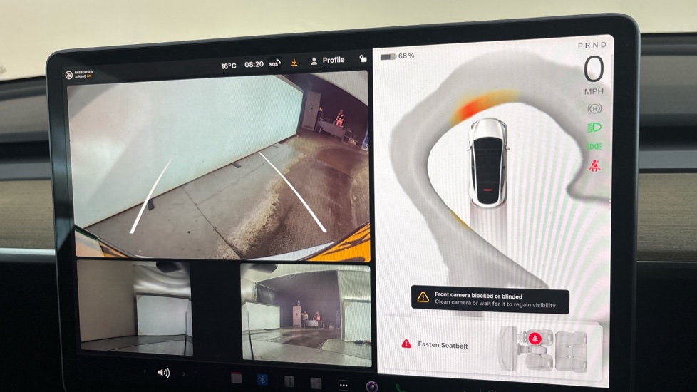 TESLA MODEL Y reverse camera