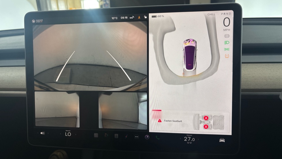 TESLA MODEL Y reverse camera