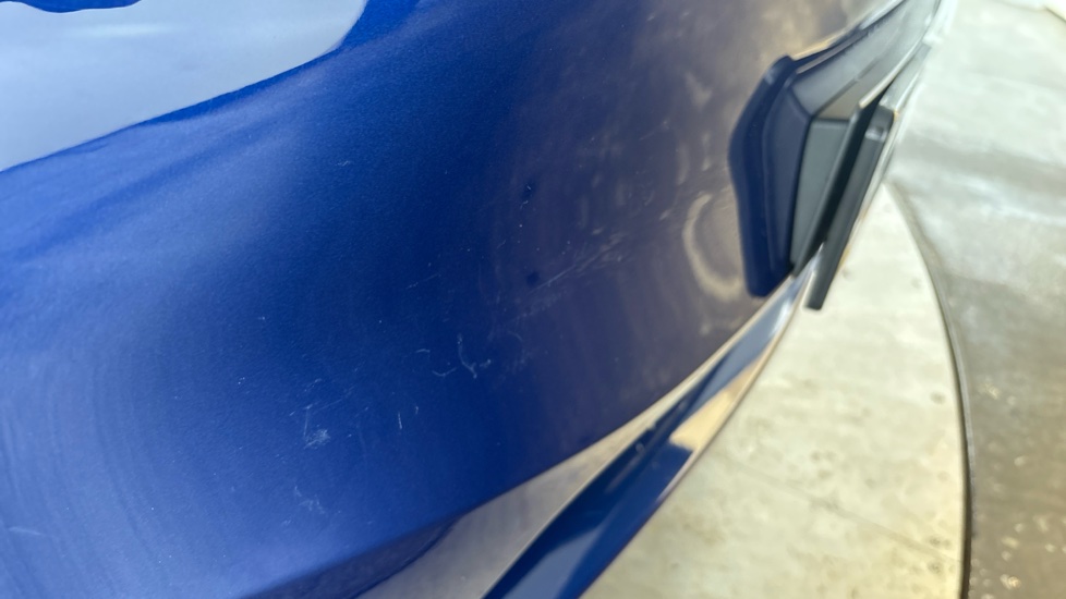 Tesla Model Y chips and scratches