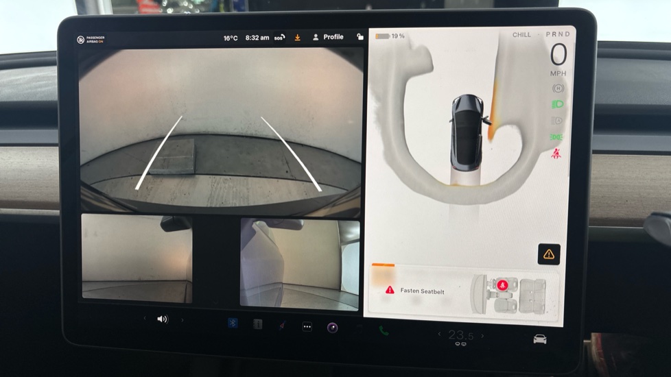 TESLA MODEL 3 reverse camera